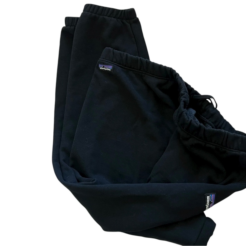 Patagonia Sweatpants P-6 Label Uprisal Black Size 3XL - Picture 8 of 12